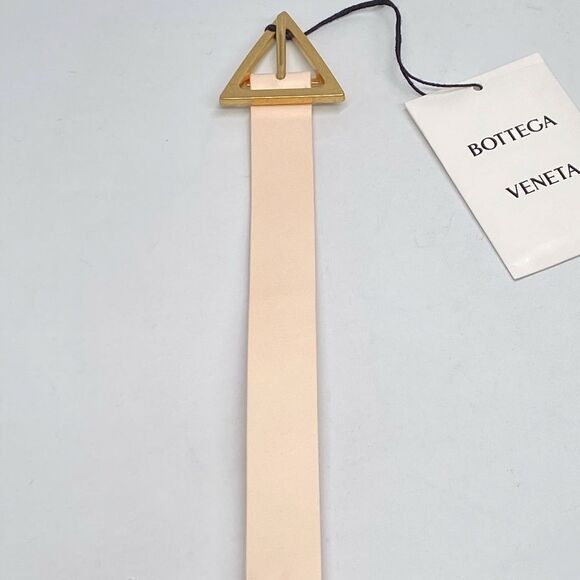 Bottega Veneta Triangle-Buckle Leather Belt size 80/32” main image 7